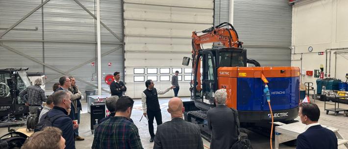Hitachi bijeenkomst intermat