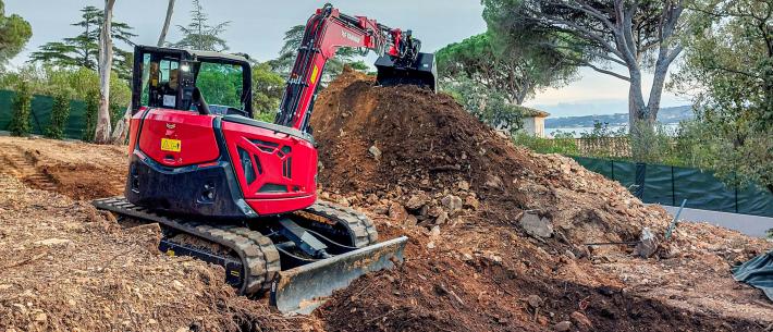 yanmar midirupsgraafmachine SV100-7