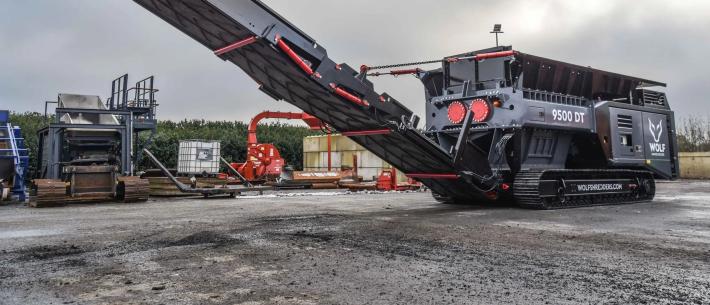 stoevelaar, wolf 9500 shredder 