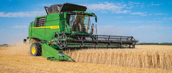 John Deere T5 en 6 maaidorsers 