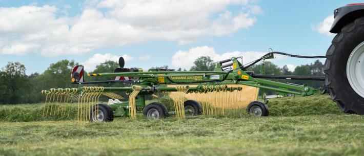 Swadro S 460 DB im Feldeinsatz
