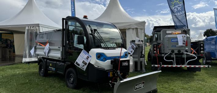 elektrische Goupil voor winterdienst 