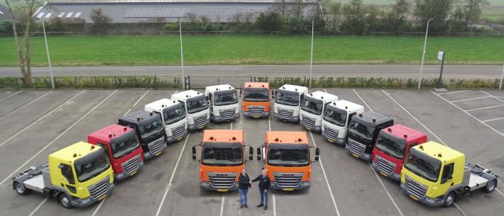 Veldhuizen truck DAF XB BE truck 