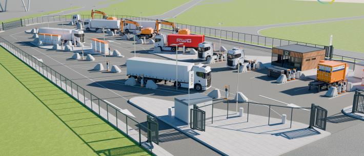 WattHub laadstation Maasvlakte