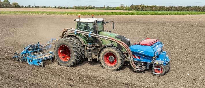 Lemken zaaicombinatie 
