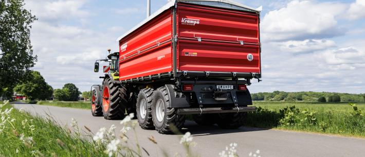 Krampe flexbody driezijdige kipper 