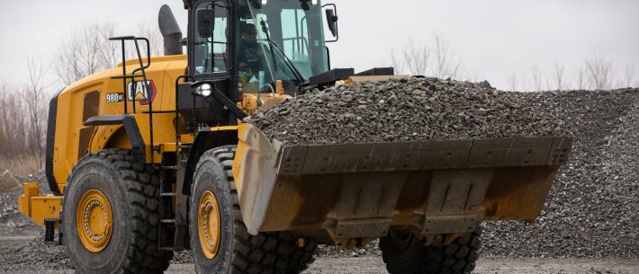 cat 980 wiellader 