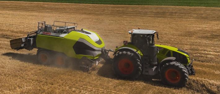 Claas vierkante balenpers