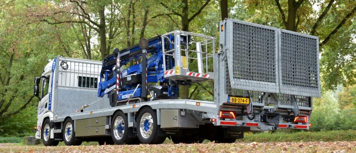 Veldhuizen scania oprijwagen 