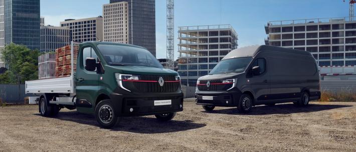 Renault Master Red Edition RWD bestelbussen voor onze sector. 