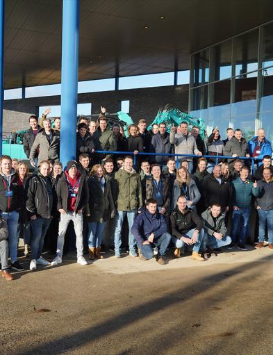 Groepsfoto jongeren Kemp Groep 2025