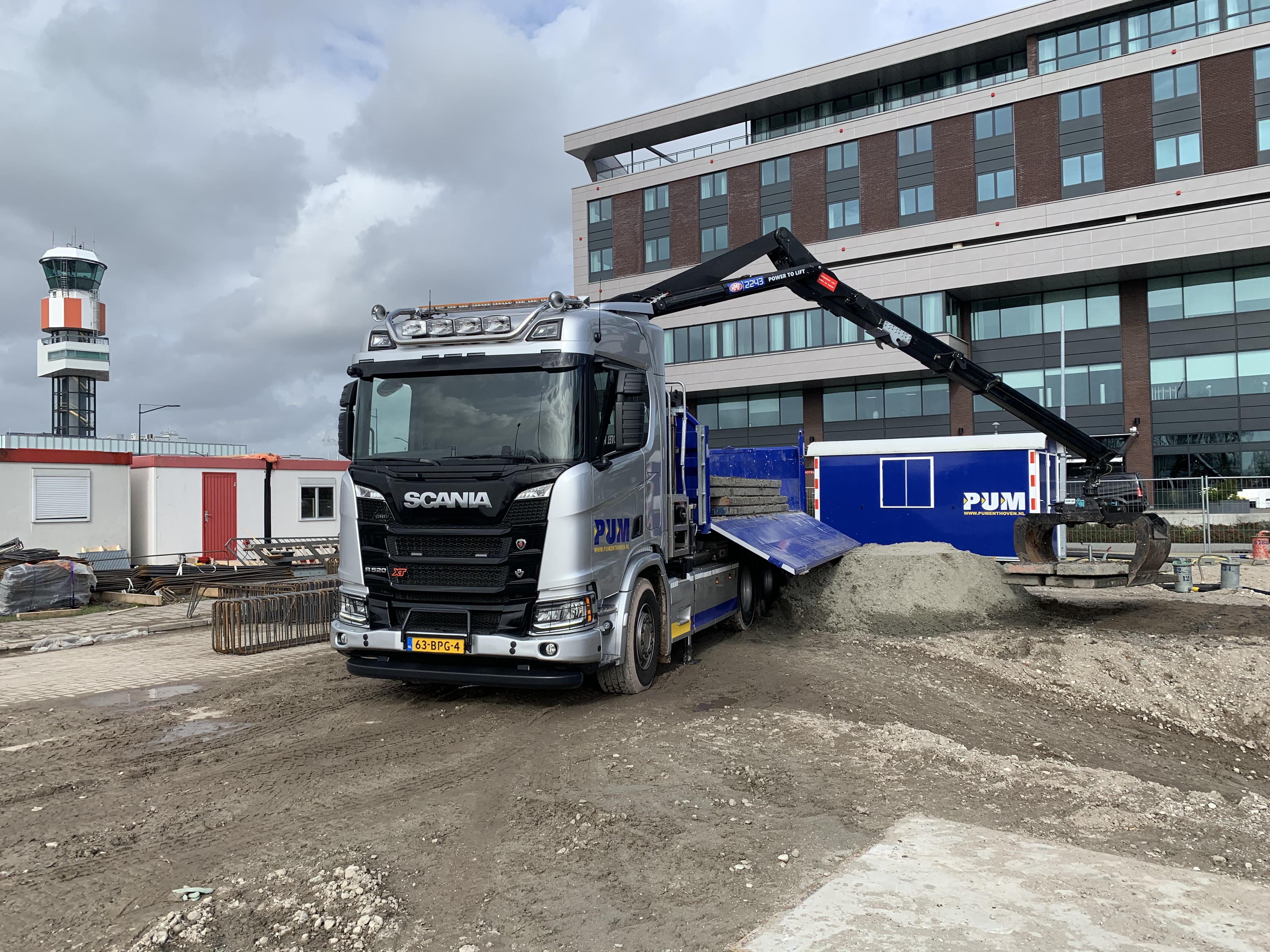 Pum Enthoven 8, scania, truck