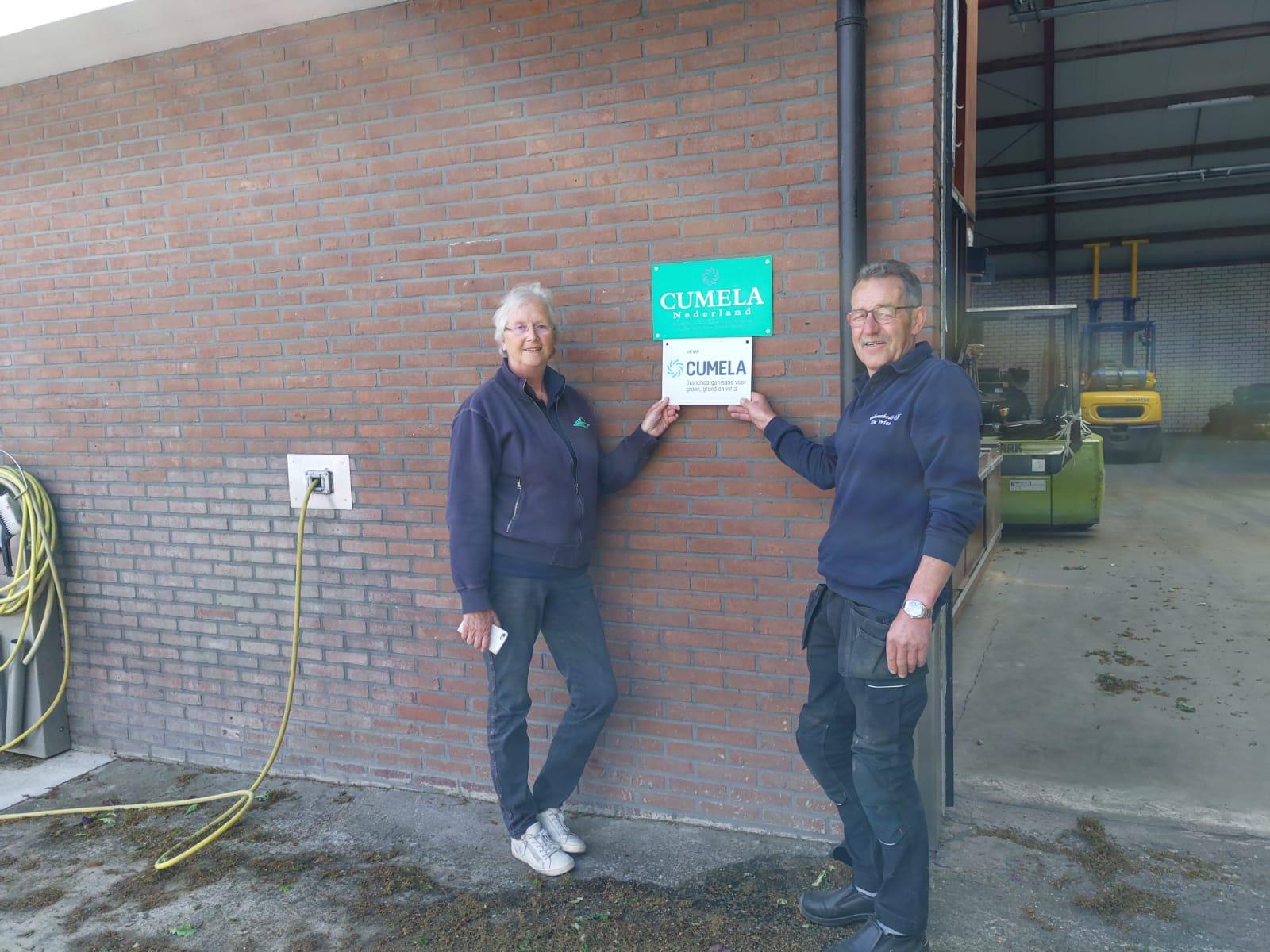 groen bordje en nieuw