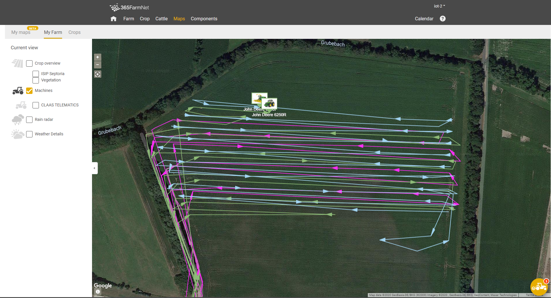 365 farmnet scherm