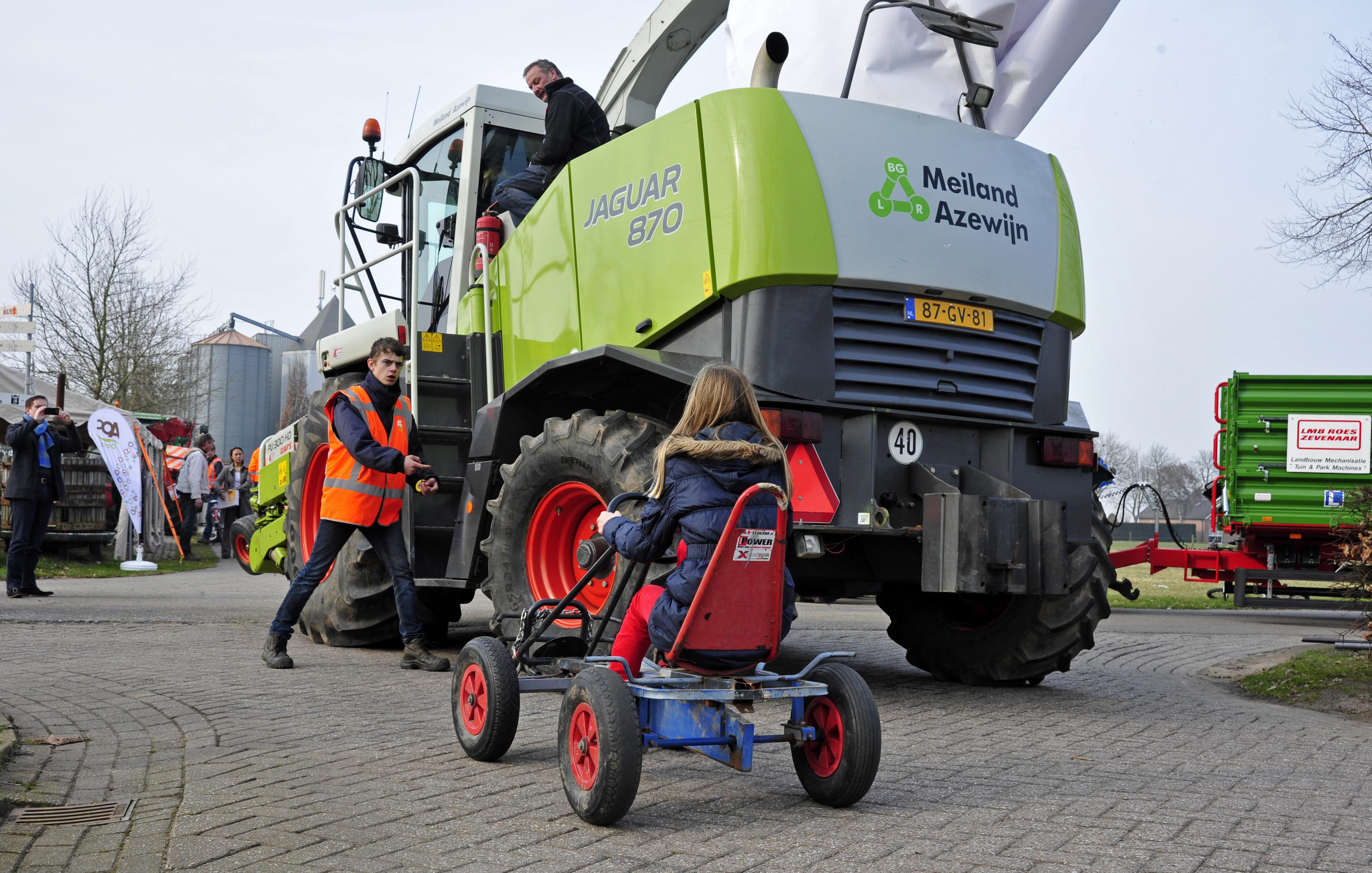 Veilig met landbouwverkeer - Lesdag met leerlingen 2