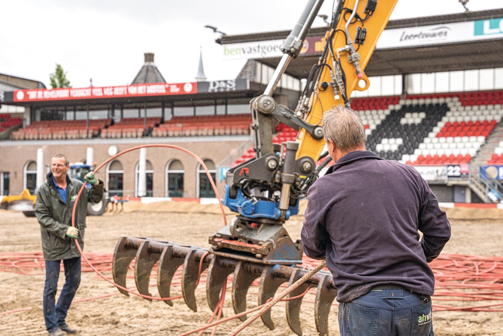 2. oude leidingen, AH Vrij, sparta, hybride gras