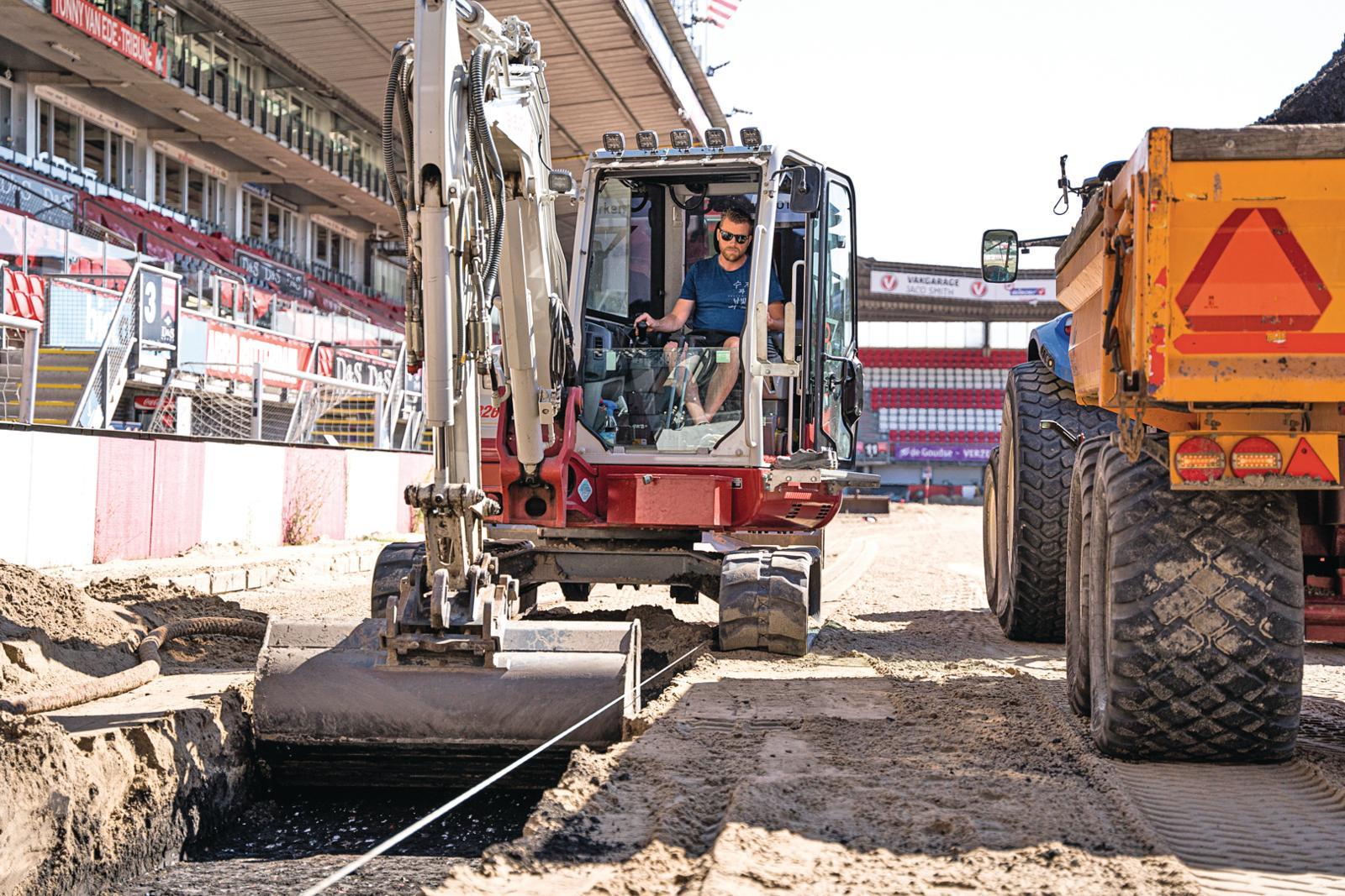 4. vrijgraven sleuven, AH Vrij, sparta, hybride gras, 2022