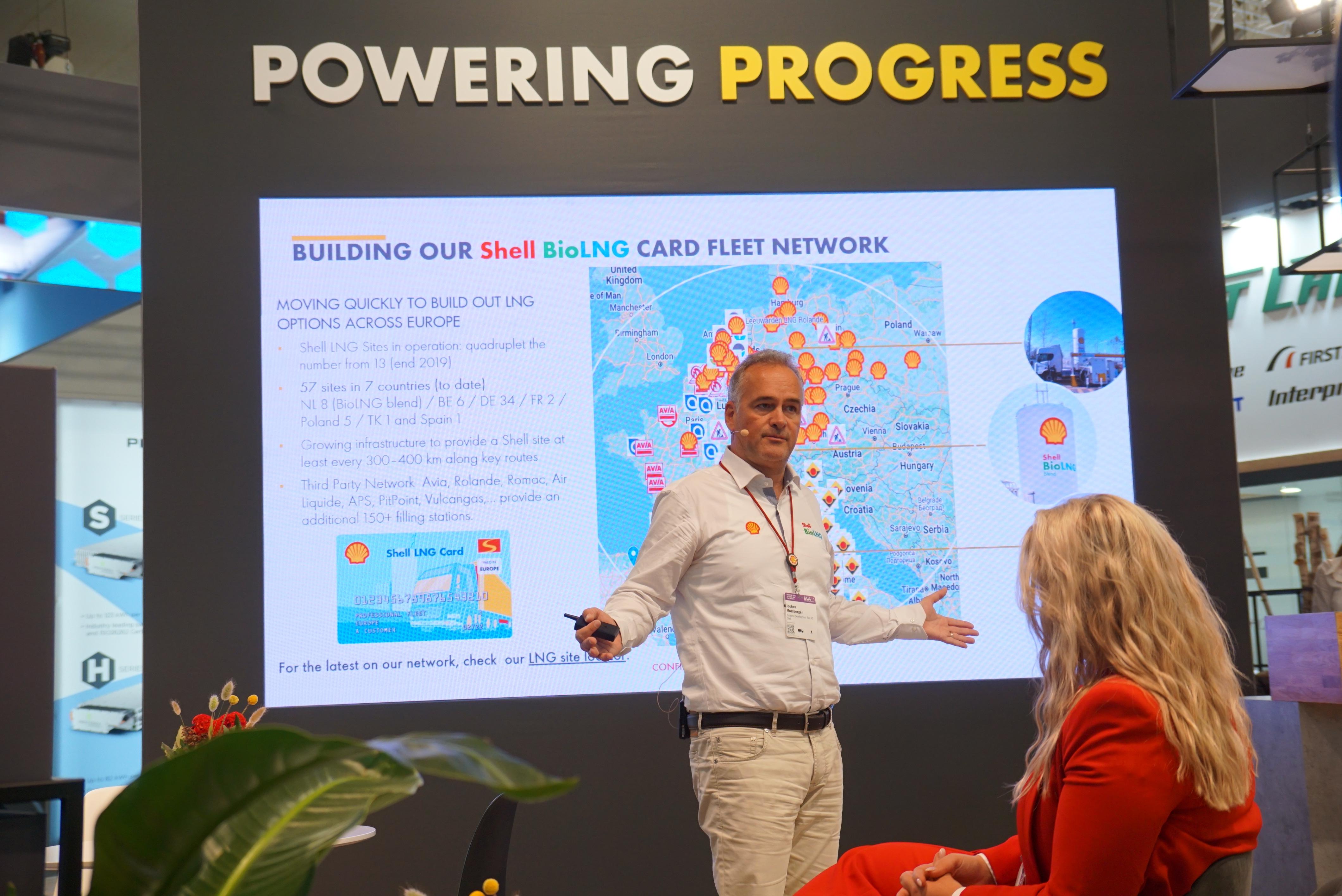 shell over bio LNG 