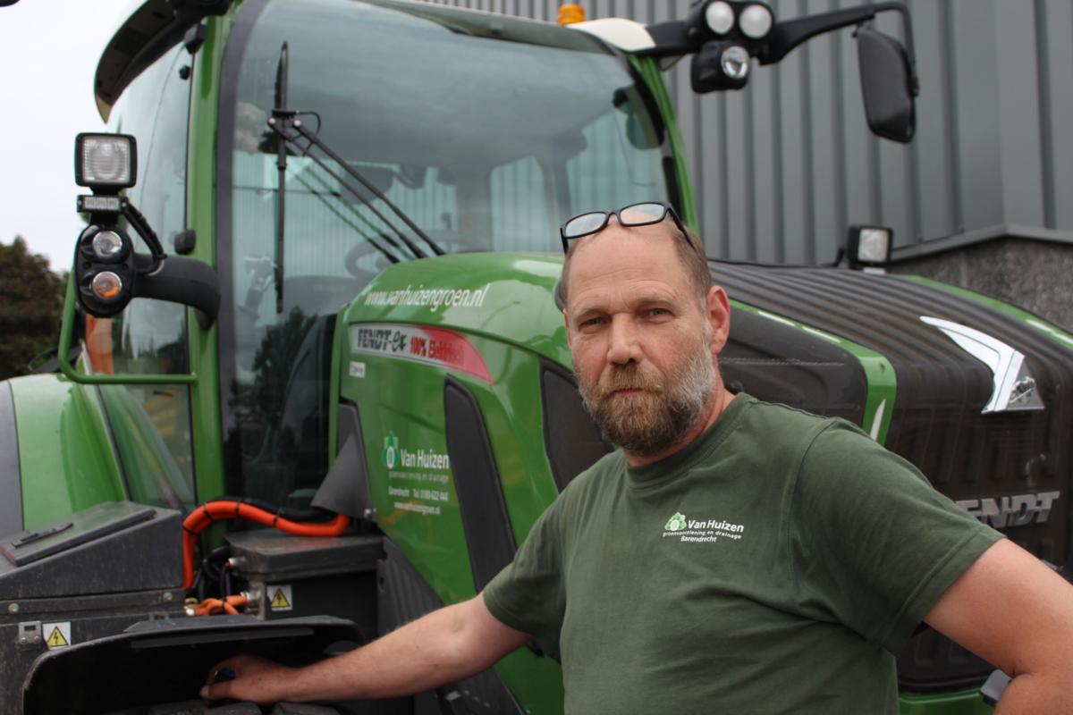 Van Huizen, Groenvoorziening, Fendt, elektrisch