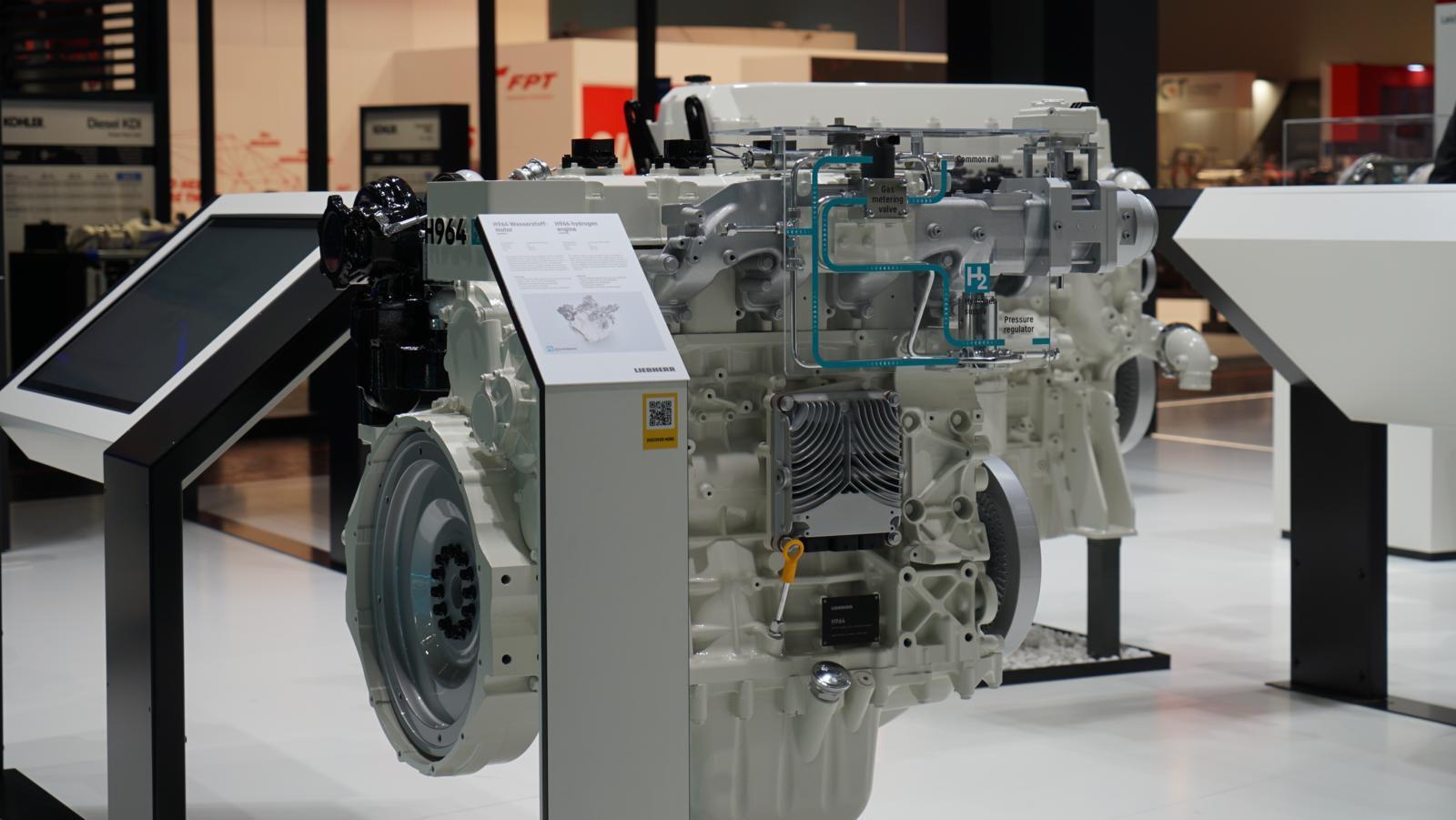 Prijs voor Liebherr waterstof motor 