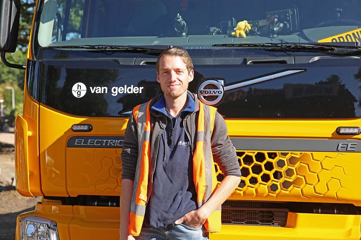 Van Gelder, 2022, Christian Stoudam, elektrisch, Volvo FE Electric