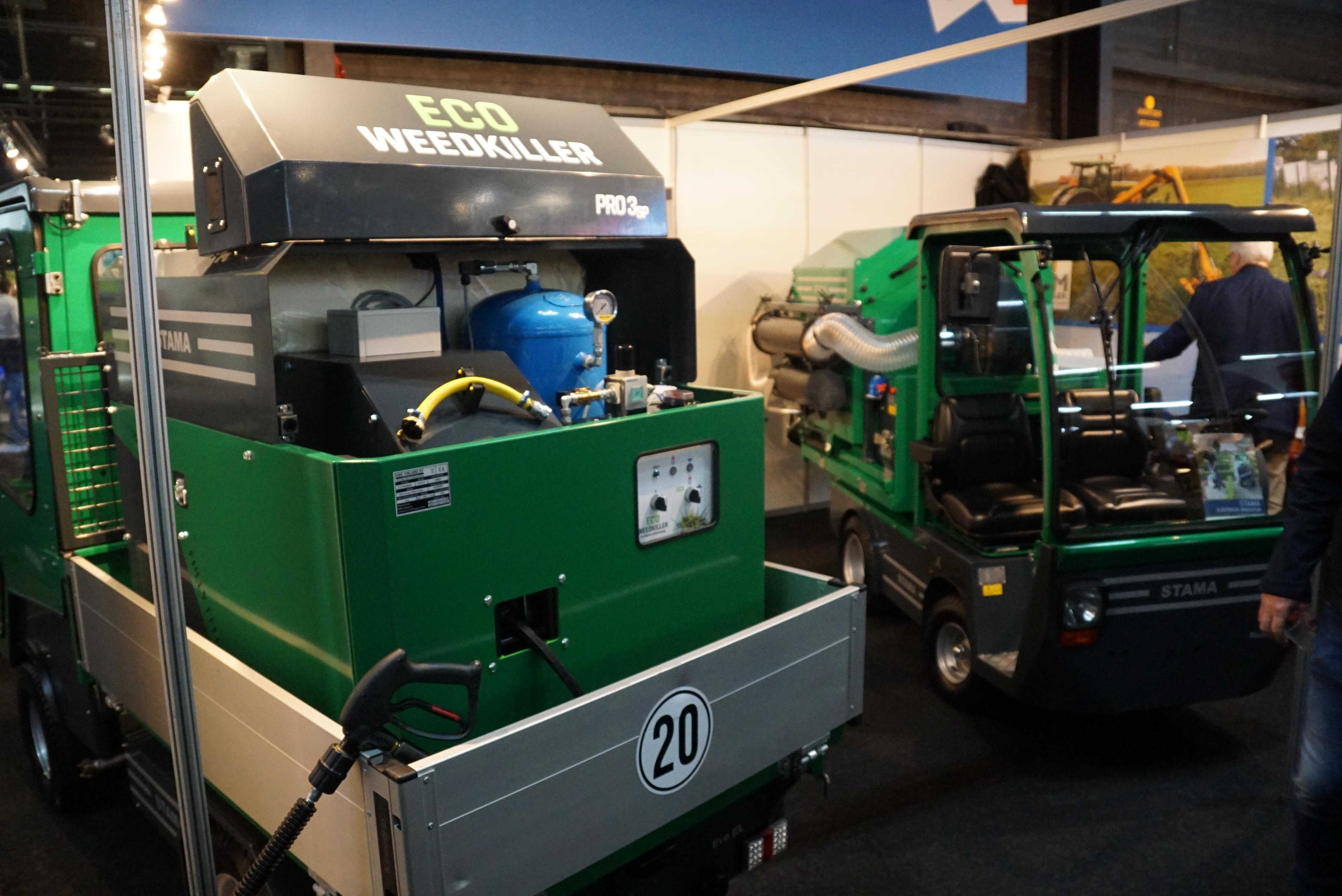Kruse eco weedkiller op heet water 
