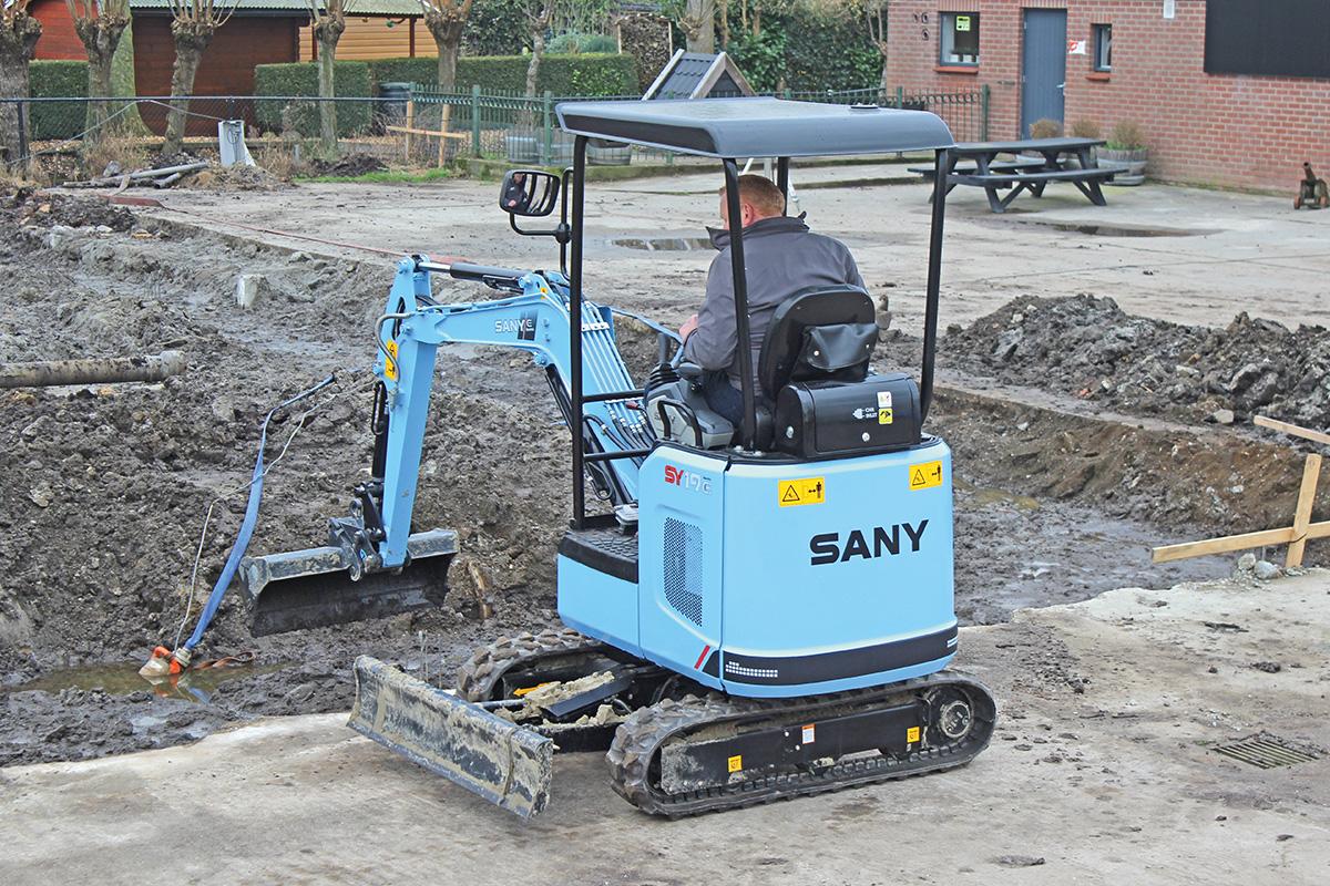 Sany, elektrisch, grondig 3, 2023