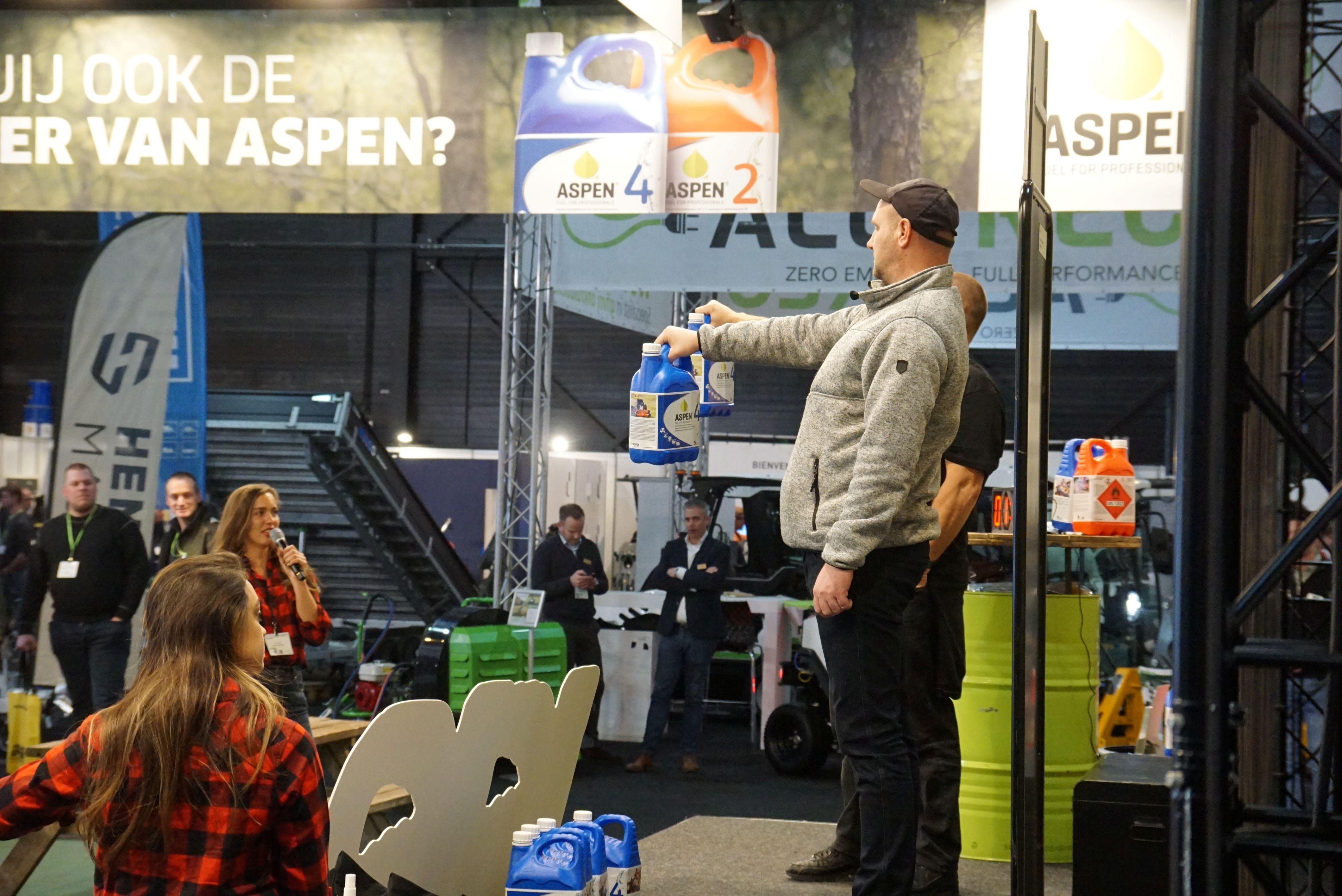 De Groene sector vakbeurs 2024 aspen challenge 