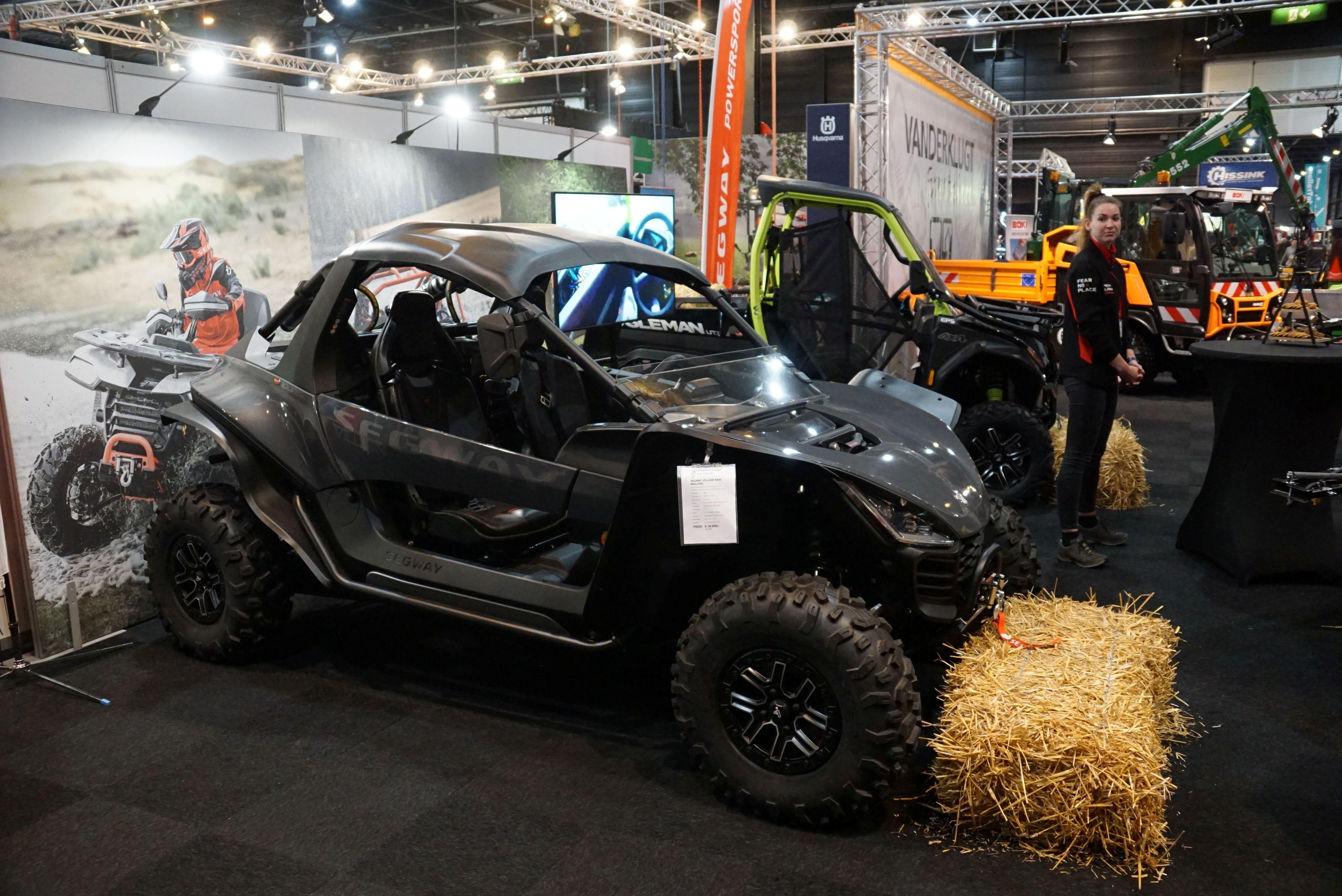 De Groene sector vakbeurs 2024 segway 
