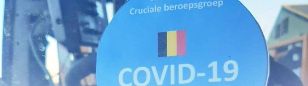 grensvignet COVID-19 Belgie