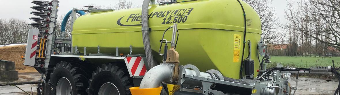 Ludo Pauwels BVBA, importeur van Fliegl voor de Benelux, stelt voor het komende seizoen een kunststof mesttank ter beschikking als demotank. 