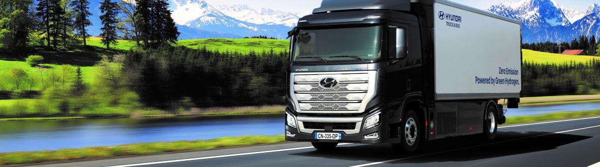 In Zwitserland zullen de komende vijf jaar 1600 Hyundai H2 Xcient-trucks worden geleverd