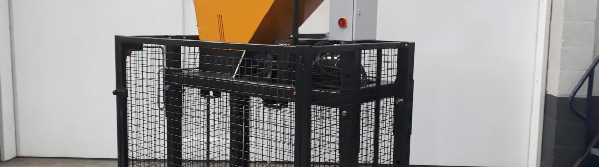 De door Gebr. Weststrate ontwikkelde Can Crusher 