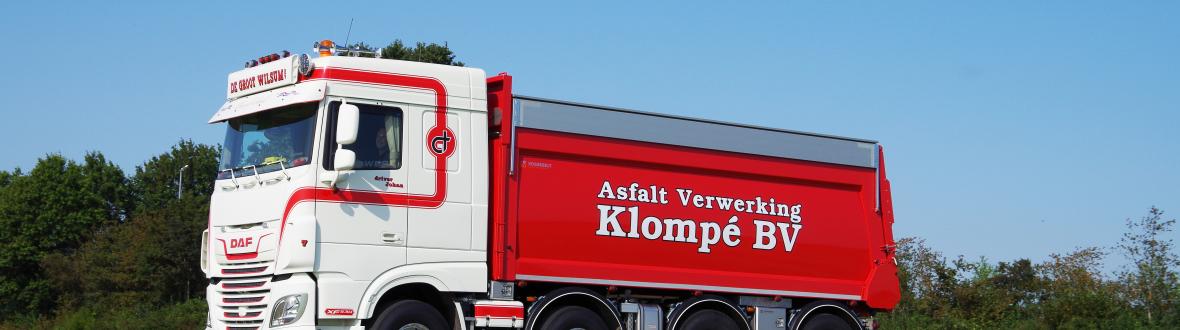 Compacte DAF Veldhuizen vrachtwagen 