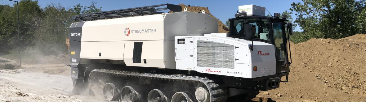 Prinoth Streumaster kalkstrooier 