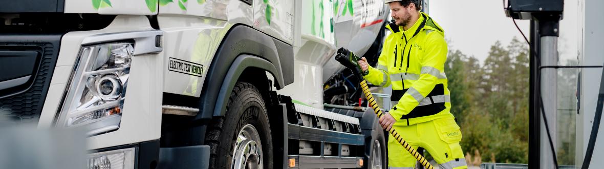 Volvo Truck elektrisch opladen 