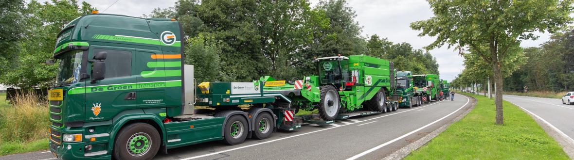 AVR Puma rooiers op transport 