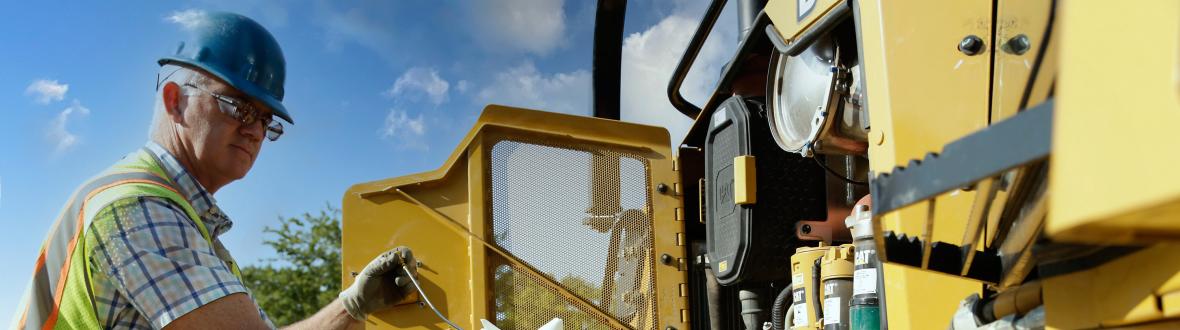 Cat D4 bulldozer onderhoud