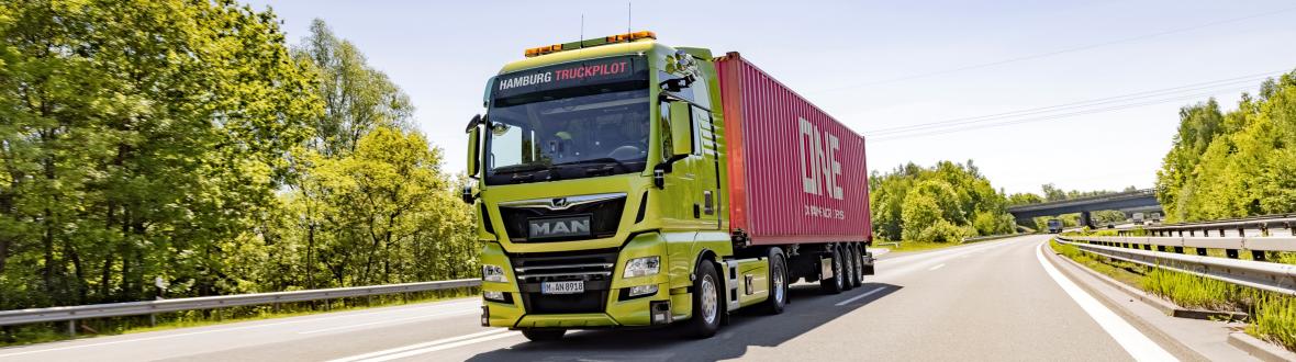 MAN test autonome truck