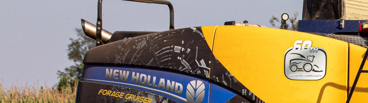 New Holland 60 jarig jubileum hakselaar 