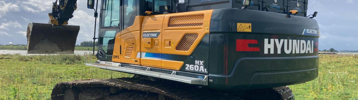 hyundai elektrische graafmachine AL260