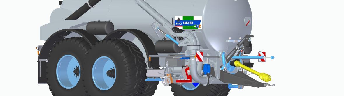 Duport Bigfoot 18 kuubs mesttank
