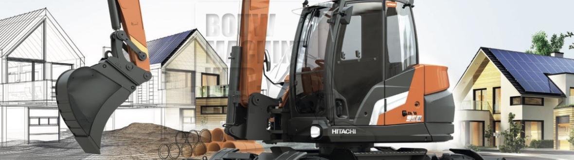 Hitachi ZX 95 W mobiele graafmachine 
