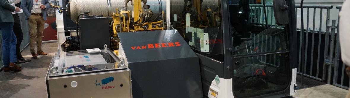 custa waterstofgraafmachine van Van Beers 