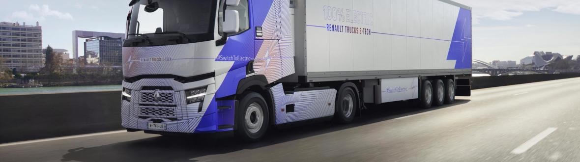 renault elektrische E-tech T  truck 