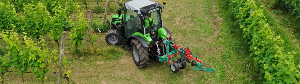 deutz fahr 5 DF vierwielbesturing 