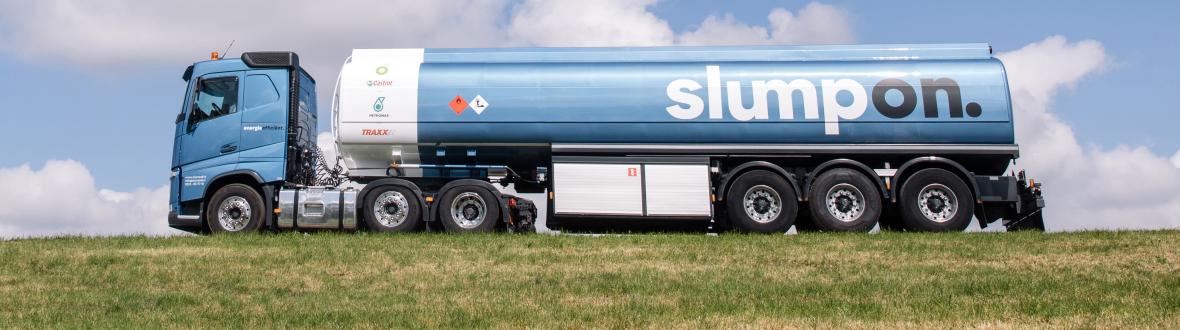 slump on truck 