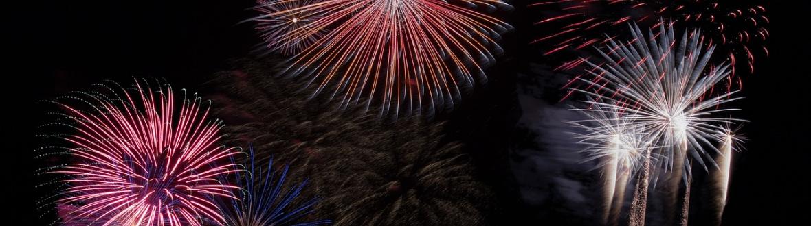 Vuurwerk, 1 januari, jaarwisseling, 2024