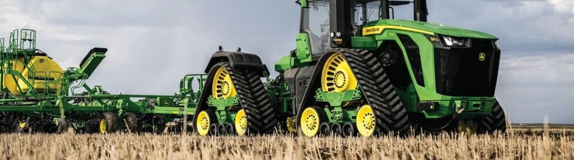  john deere 9RX kniktrekker 