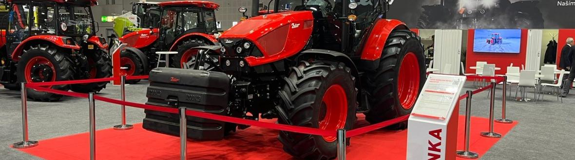 zetor 6 serie op TechAgro beurs Brno 